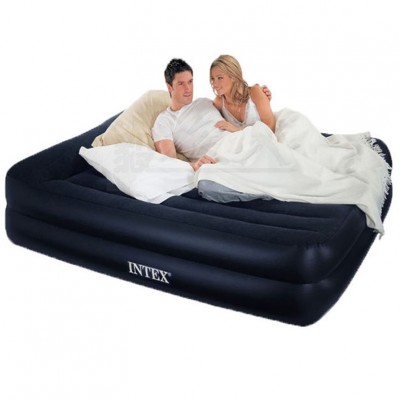 Двухспальная надувная кровать Intex - 66702 (152см x 203см x 46см)